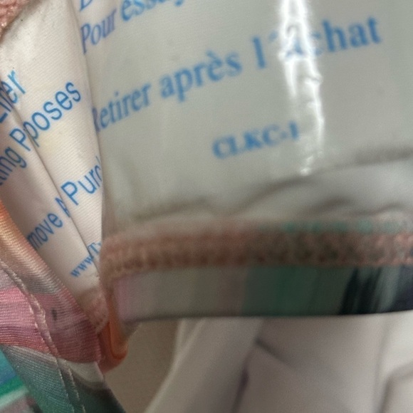 La Blanca Ocean Tides Bandeau Mio Swimsuit 6 Built in Bra Halter Retro #LB1JA10 - Picture 11 of 15